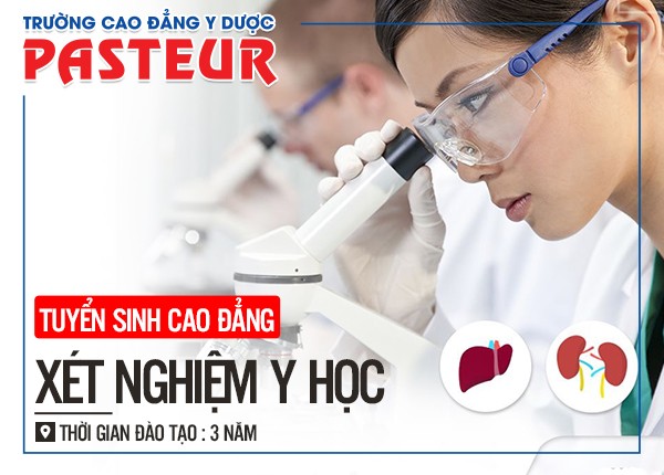 Tuyển sinh Cao đẳng Xét nghiệm Y học chỉ cần tốt nghiệp THPT Tuyển sinh Cao đẳng Xét nghiệm Y học chỉ cần tốt nghiệp THPT